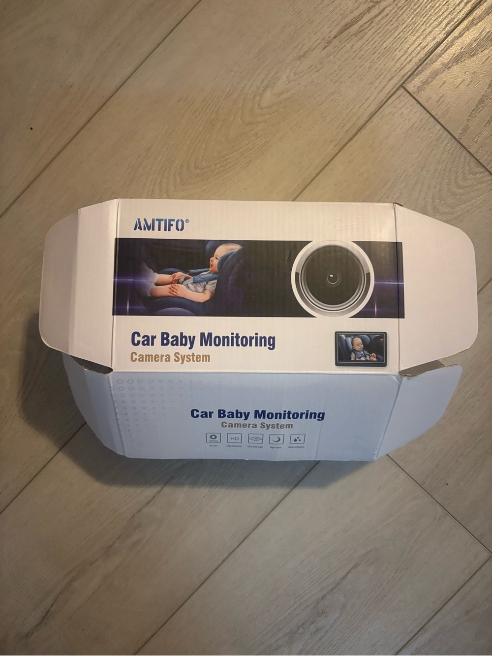 AMTIFO Baby Car Monitor Camera System – New Open Box